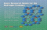 Hydrogen Basic Research Needs for the Hydrogen Economy