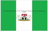 1999 Constitution of the Federal Republic of Nigeria