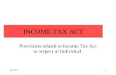 Income TaxAct 1961