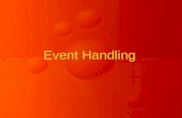 Event Handling 1