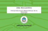 2do Encuentro Interpretaciones Matemáticas de la Realidad Agosto 2014.