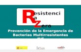 Proyecto Resistencia Zero LAR - 2014R esistencia Z Z ero Prevención de la Emergencia de Bacterias Multirresistentes en el Paciente Crítico.