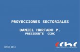 PROYECCIONES SECTORIALES D ANIEL H URTADO P. P RESIDENTE CC H C J UNIO 2014.
