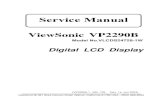+ Viewsonic [LCD] Monitor VP 2290b-1_service_manual