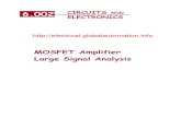 MOSFET Amplifier Large Signal Analysis