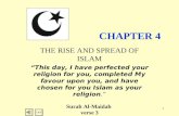Chapter 4 (The Rise & Spread Of Islam)