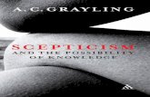 [a. C. Grayling] Scepticism and the Possibility of(Bookos.org)