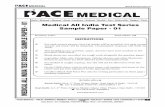 Sample Paper PACE Medical AITS