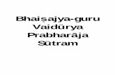 Bhaisaja-Guru Vaidurya Sutram