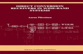 Direct Conversion Receivers in Wide Band Systems