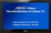 Samsung - Introducing Color TV in China