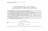 Final Report on the Safety Assessment of 2-Phenoxyethanol