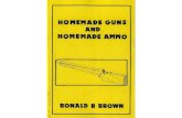 Homemade Guns and Homemade Ammo - Brown
