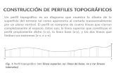 CLASE 4 CONSTRUCCIÓN DE PERFILES TOPOGRÁFICOS