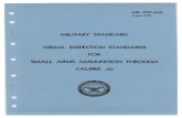 Visual Inspection Standards for Small Arms Ammunition Through Caliber .50 - USA - 1958