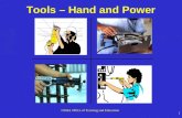 Tools- Hand and Power