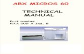 Horiba ABX Micros 60 - Technical Manual 2