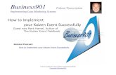 Implementing Kaizen Event eBook