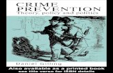 Crime Prevention -Theory, Policy and Politics