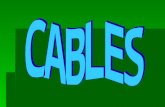QUE ES UN CABLE? Se llama cable a un conductor o conjunto de ellos cuyo propósito es transportar electricidad o información a través de ello. Se fabrican.
