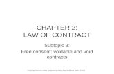 Week 4 CHAPTER 2 Law of Contract.ppt; Subtopic 3- Voidable Contractppt