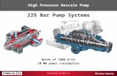 Descale Pump Systems for Energy Savings