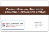 Presentation on Hindustan Petroleum Corporation Limited
