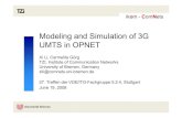 Modeling and Simulation of 3G UMTS in OPNET