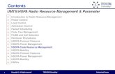 10_UMTS, HSPA RRM Principles & Parameter Structure - HSDPA Code Management