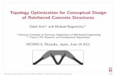 Topology Optimization for Conceptual Design of Reinforced Concrete Structures