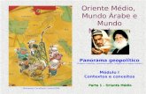 Oriente Médio, Mundo Árabe e Mundo Muçulmano Panorama geopolítico (Quadros sinópticos, esquemas-resumo, infográficos e mapas mentais) Módulo I Contextos.