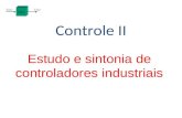 Controle II Estudo e sintonia de controladores industriais.
