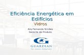 Eficiência Energética em Edifícios Vidros Arq Fernando Simões Gerente de Produto.