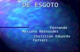 REDES COLETORAS DE ESGOTO Fernanda Messana Bernardes Christian Eduardo Ferrari.