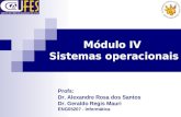 Módulo IV Sistemas operacionais Profs: Dr. Alexandre Rosa dos Santos Dr. Geraldo Regis Mauri ENG05207 - Informática.