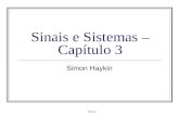 Aula 13 Sinais e Sistemas – Capítulo 3 Simon Haykin.