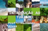 INTRODUÇÃO AO TURISMO 26/1/20141 Profª. Fernanda Alves.