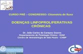 CURSO PRÉ – CONGRESSO: Citometria de fluxo DOENÇAS LINFOPROLIFERATIVAS CRÔNICAS Dr. João Carlos de Campos Guerra Departamento de Patologia Clínica - HIAE.
