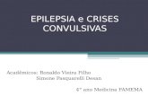 EPILEPSIA e CRISES CONVULSIVAS Acadêmicos: Ronaldo Vieira Filho Simone Pasquarelli Desan 4° ano Medicina FAMEMA.