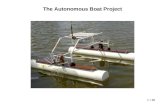 1 / 46 The Autonomous Boat Project. 2 / 46 The Autonomous Boat Project.