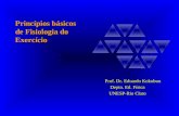 Princípios básicos de Fisiologia do Exercício Prof. Dr. Eduardo Kokubun Depto. Ed. Física UNESP-Rio Claro.