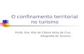O confinamento territorial no turismo Profa. Dra. Rita de Cássia Ariza da Cruz Geografia do Turismo.