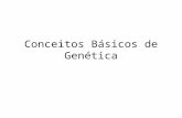 Conceitos Básicos de Genética. Genética É a disciplina dentro da Biologia que estuda os mecanismos da hereditariedade.