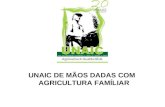 UNAIC DE MÃOS DADAS COM AGRICULTURA FAMÍLIAR. Introdução A UNAIC - União das Associações Comunitárias do Interior de Canguçu e Região, é uma entidade.