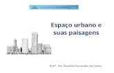 Espaço urbano e suas paisagens Profª. Ms. Graziella Fernandes de Castro.