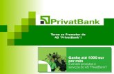 Torne se Promotor de AS "PrivatBank"!. 2 Mensagem do Presidente.