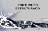 Aula n.º 51/52 PORTUGUÊS ESTRUTURADO. Aula n.º 51/52 Português Estruturado Linguagem que combina um vocabulário limitado da língua portuguesa com a sintaxe.