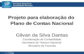 Projeto para elaboração do Plano de Contas Nacional Gilvan da Silva Dantas Coordenação de Contabilidade Secretaria do Tesouro Nacional Ministério da Fazenda.