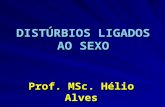 DISTÚRBIOS LIGADOS AO SEXO Prof. MSc. Hélio Alves.