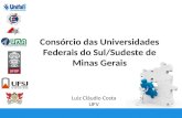 Consórcio das Universidades Federais do Sul/Sudeste de Minas Gerais Luiz Cláudio Costa UFV.